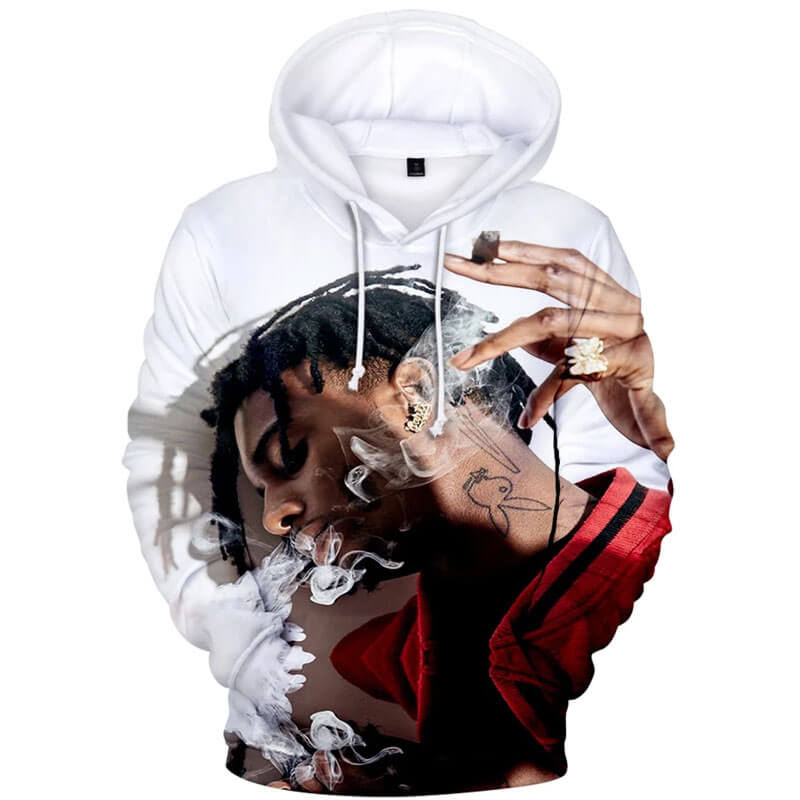 Playboi Carti Custom Rap 3d Hoodie PL1907