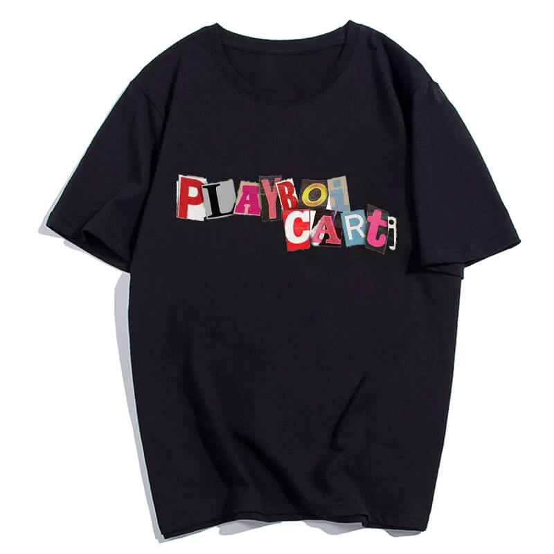 PlayBoi Carti Name Print Hip Hop Tee PL1907