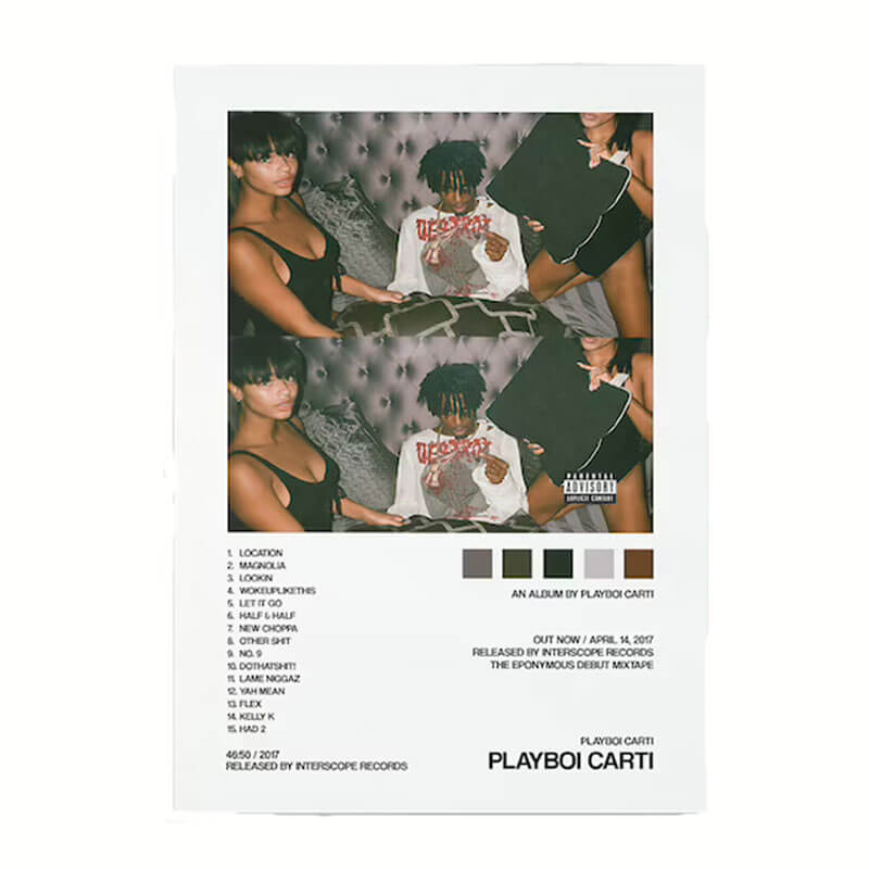 Playboi Carti Album Cover Poster PL1907