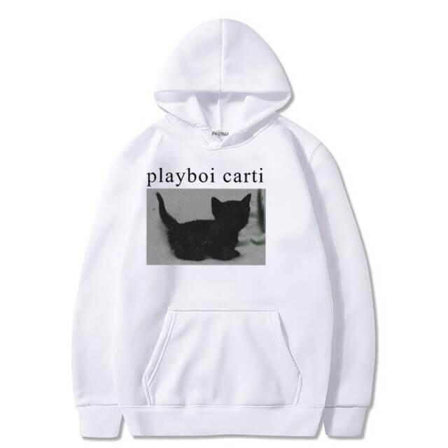 Playboi Carti Cat Style Hoodie PL1907 - ®Playboy Hoodie