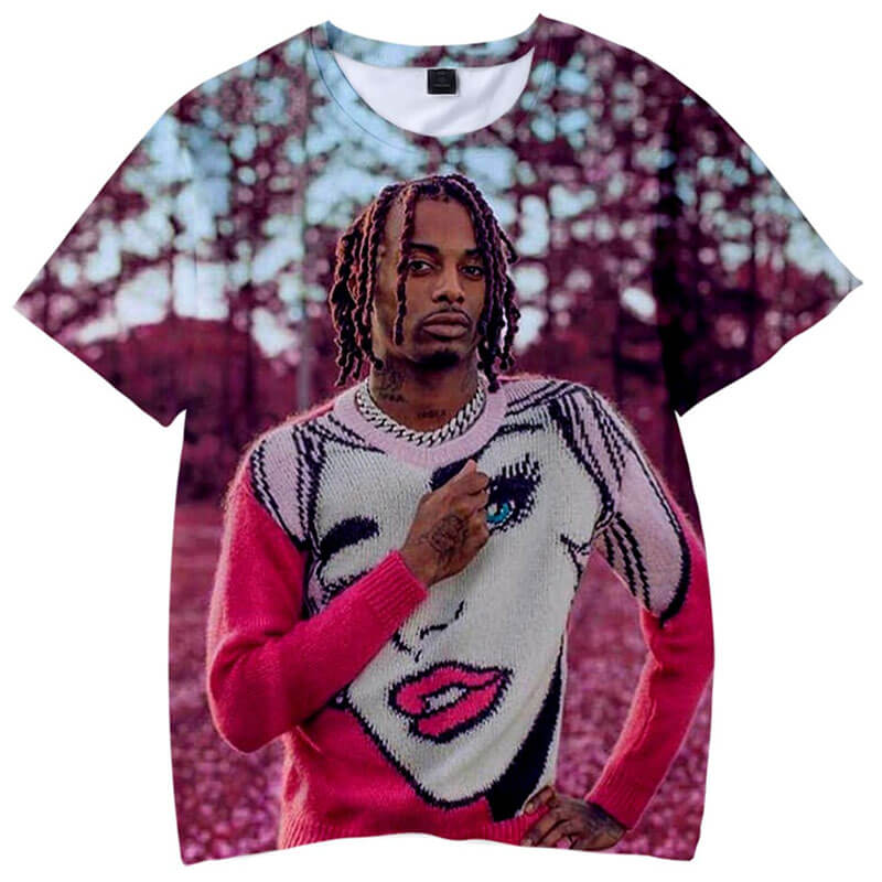 Playboi Carti Custom Rapper 3D Printed T-shirt PL1907