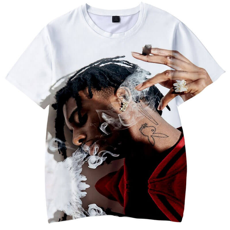 Rapper Playboi Carti 3D Print T-Shirt PL1907