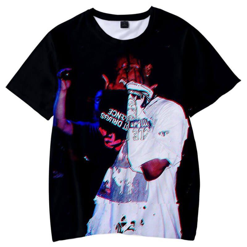 Playboi Carti Old Merch Streetwear 3D Print T-Shirt PL1907