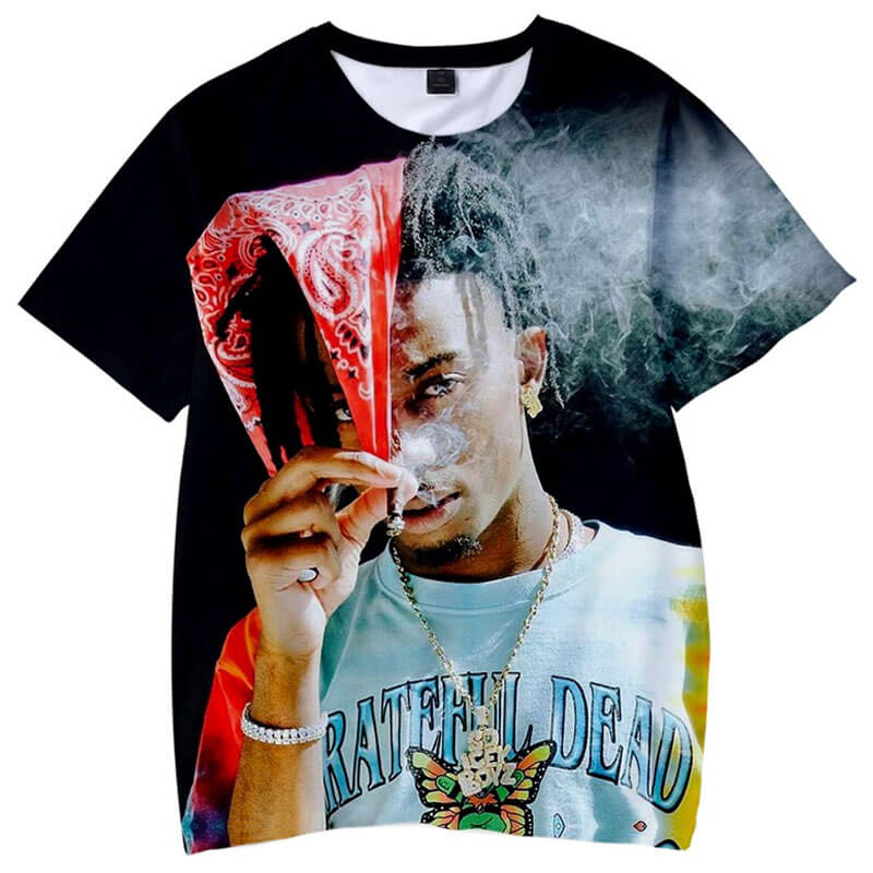 Playboi Carti Smoking 3D Print T-Shirt PL1907