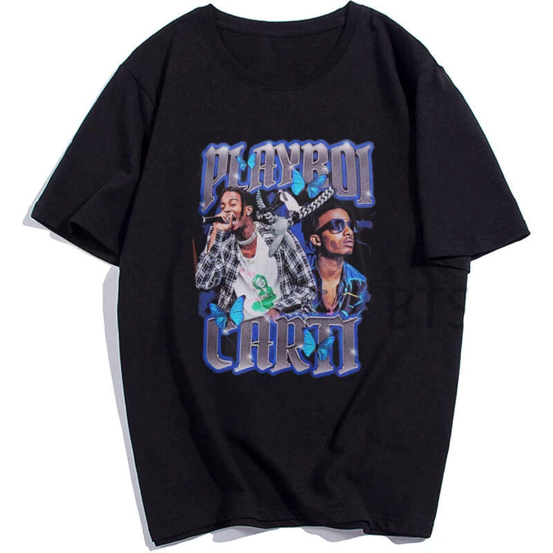 Vintage Rap Tee Shirt Playboi Carti T-shirt PL1907