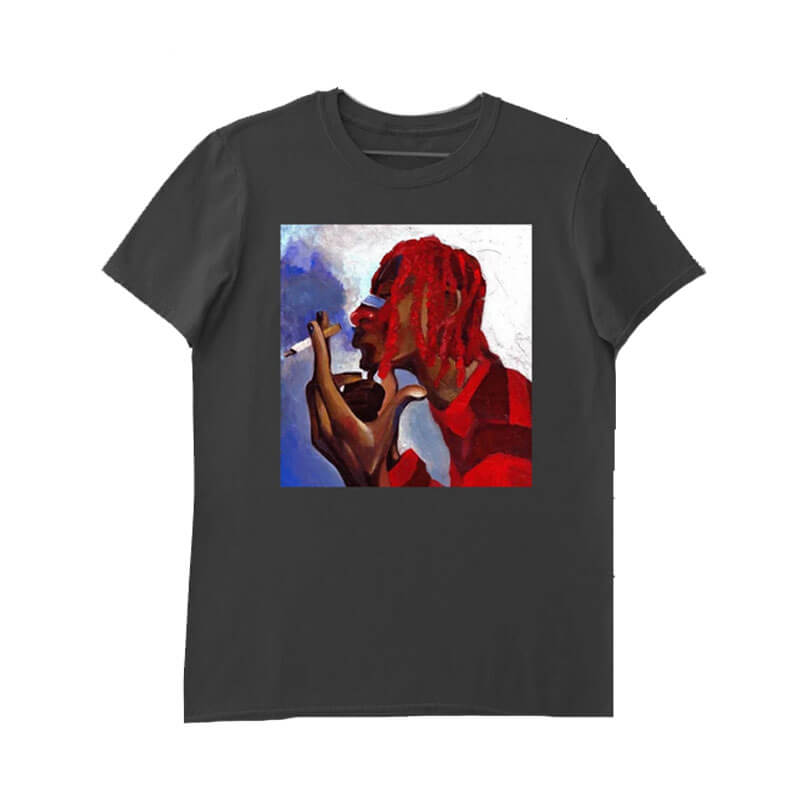 Playboi Carti Smoker Whole Lotta Red T-Shirt PL1907