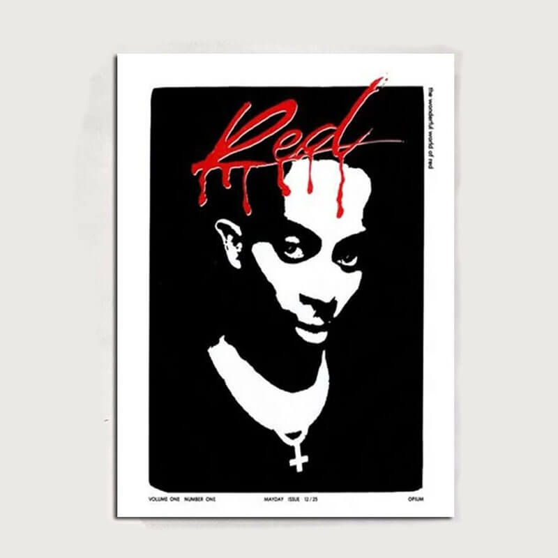 Playboi Carti Whole Lotta Red Art Poster PL1907